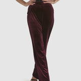 Mustang Sally Velvet Pant - Wine