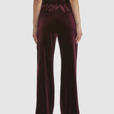 Mustang Sally Velvet Pant - Wine