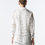 Worth It Lace Blazer - Ivory