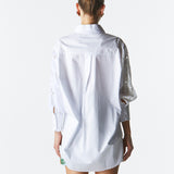 Lily Pad Broderie Shirt - Ivory