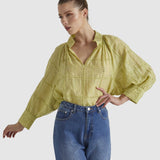Whisper Top - Chartreuse