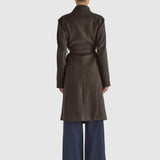 Shadows Coat - Choc Marle