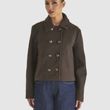 Salvador Jacket - Choc Marle