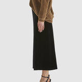 Mustang Sally Velvet Skirt - Black