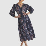 Just Imagine Dress - Navy Floral