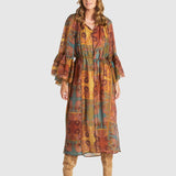 Bohemian Dress - Nouveau Floral