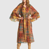 Bohemian Dress - Nouveau Floral