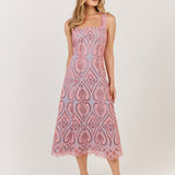 Blanca Dress - Pink/Blue