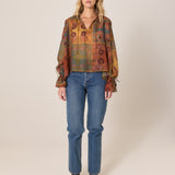 Bohemian Top - Nouveau Floral