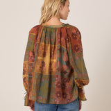 Bohemian Top - Nouveau Floral