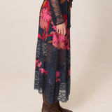 Captivation Skirt- Shadow Floral