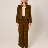 Intricate Pant - Gold