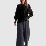 Soaring Jean - Charcoal Wash