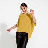 Irises Oversized Lightweight Relaxed Knit - Chartreuse