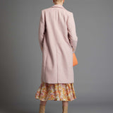 Lonely Hearts Military Coat - Pink