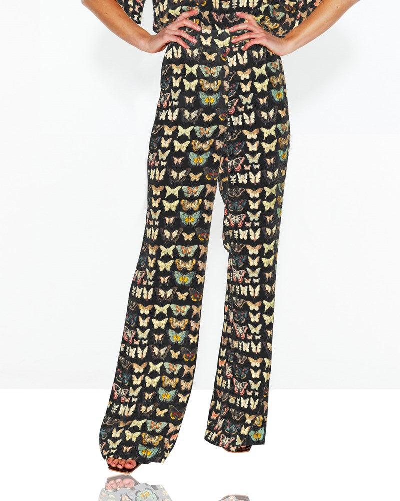 Taking Flight Pant Black Butterfly FATE BECKER taking-flight-pant-black-butterfly-fate-becker