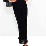 Sunlight and Shadow Silk Pant - Black