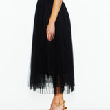 Sway Mesh Skirt - Black