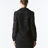 Worth It Lace Blazer - Black