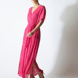 Impression Sequin Dress - Fuchsia