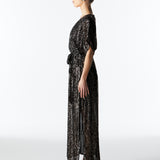 Impression Sequin Dress - Gunmetal