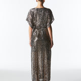 Impression Sequin Dress - Gunmetal