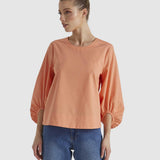 Sun Jewel Top - Salmon