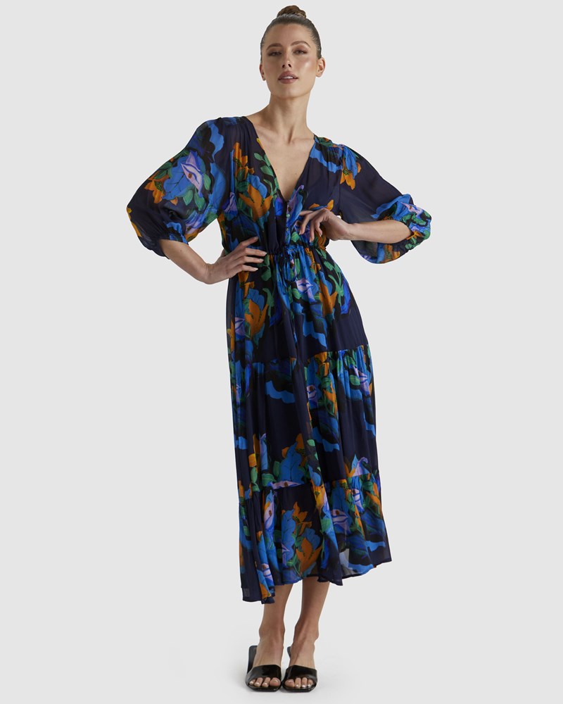 Twilight Dress - Navy Floral