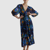 Twilight Dress - Navy Floral