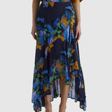 Twilight Skirt - Navy Floral