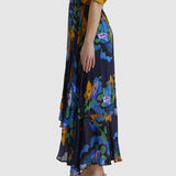 Twilight Skirt - Navy Floral