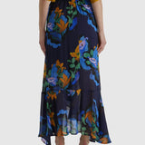 Twilight Skirt - Navy Floral