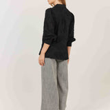 Gardenia Shirt - Black