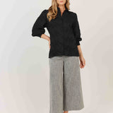 Gardenia Shirt - Black