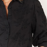 Gardenia Shirt - Black