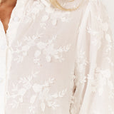 Gardenia Shirt - White