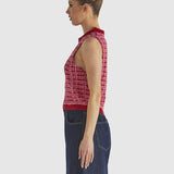 Kinetic Knit Top - Pink Boucle