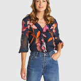 Captivation Shirt - Shadow Floral
