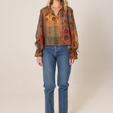 Bohemian Top - Nouveau Floral