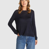 Reminiscent Knit - Navy