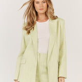 St Helena Blazer - Acid Green