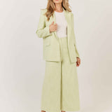 St Helena Blazer - Acid Green