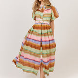 Siesta Dress - Stripe