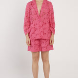 Worth It Blazer - Hot Pink