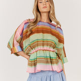 Siesta Top - Stripe