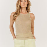 Corsica Tank - Gold