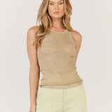 Corsica Tank - Gold