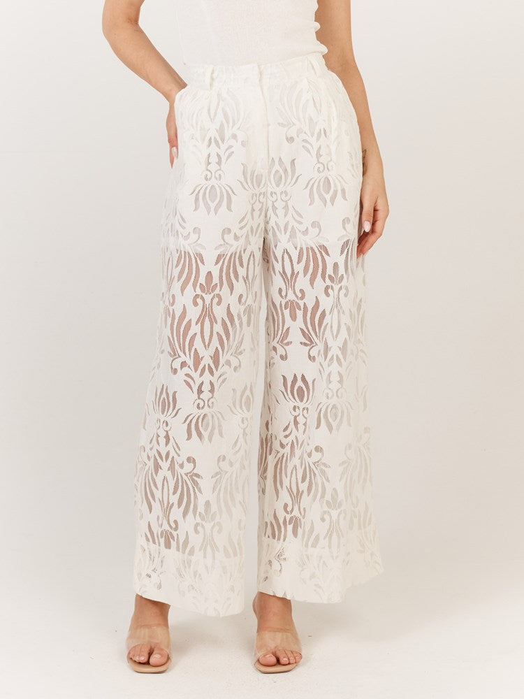 St Barts Pant - White