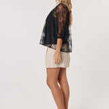 Odyssey Lace Blouse - Black