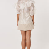 Celeste Ruffled Blouse - Ivory